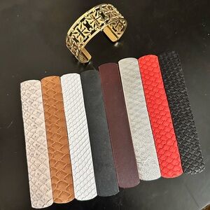 Rustic Cuff Bracelet and inserts